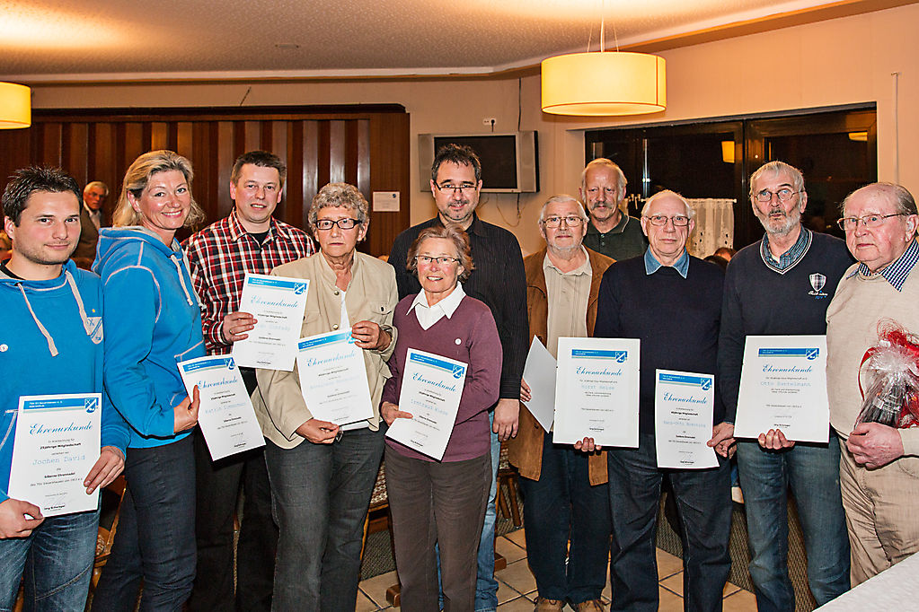 TSV Jahreshauptversammlung 2014