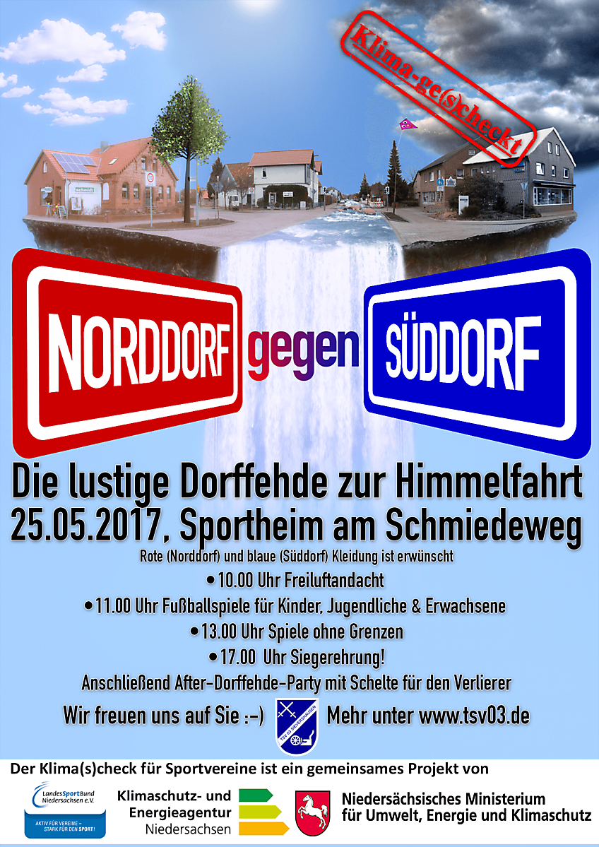 Norddorf gegen Süddorf 2017